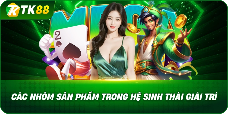 Giới Thiệu Các Nhóm Sản Phẩm Trong Hệ Sinh Thái Giải Trí